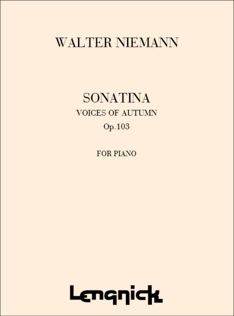 Sonatina - Voices of Autumn Opus 103 Pno